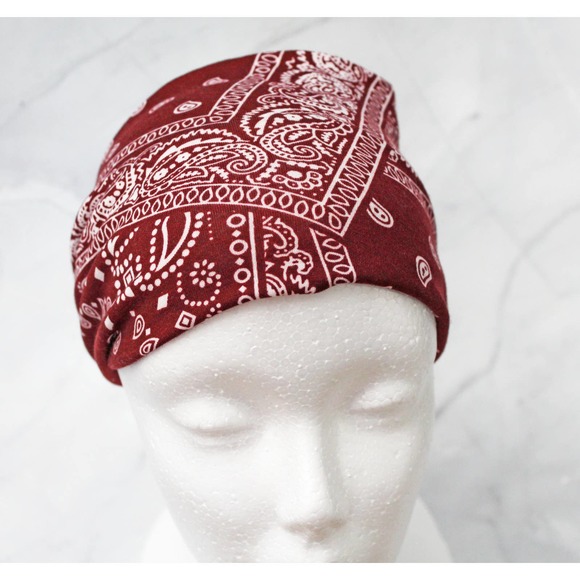 Wide Vintage Headbands Knot Elastic Turban for Women Girls 1130 06 - Picture 2 of 3